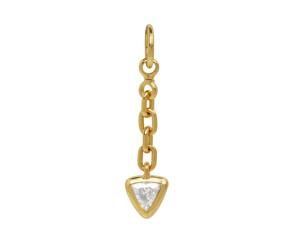 Trillion Diamond Carriage Drop Pendant ONLY