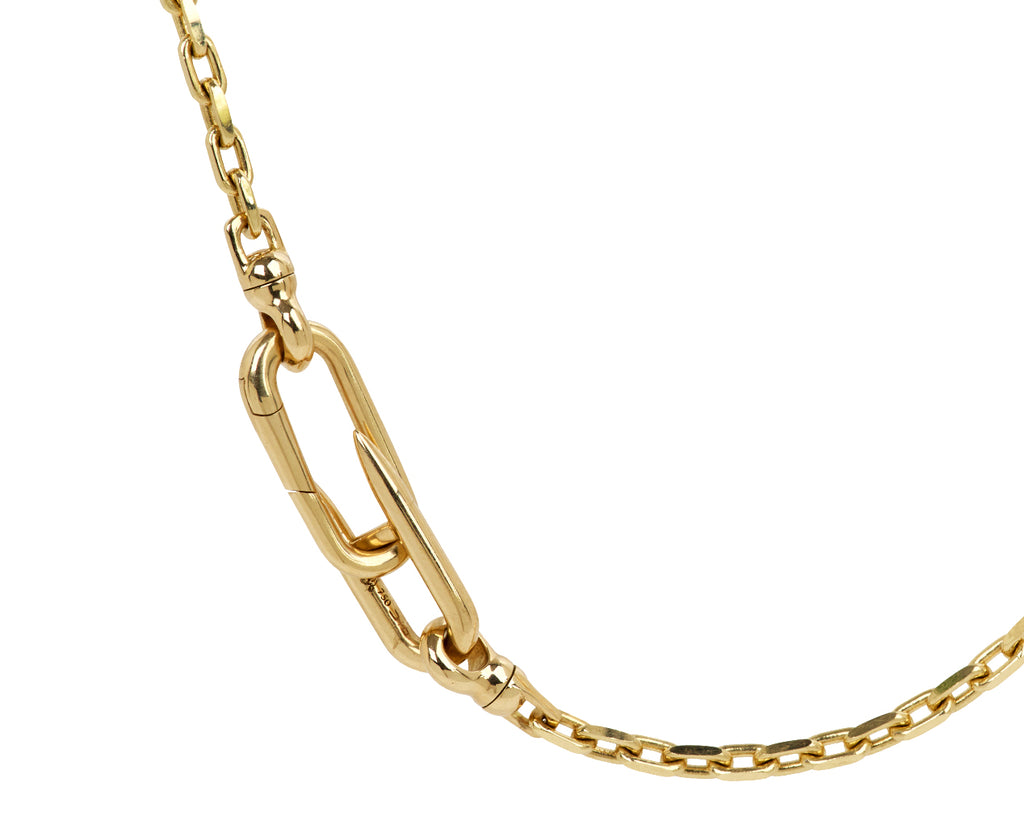 Pink Pearl and Diamond Machina Necklace