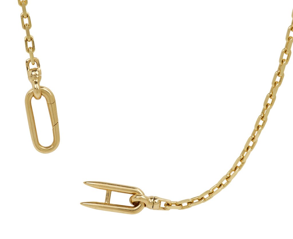 Pink Pearl and Diamond Machina Necklace