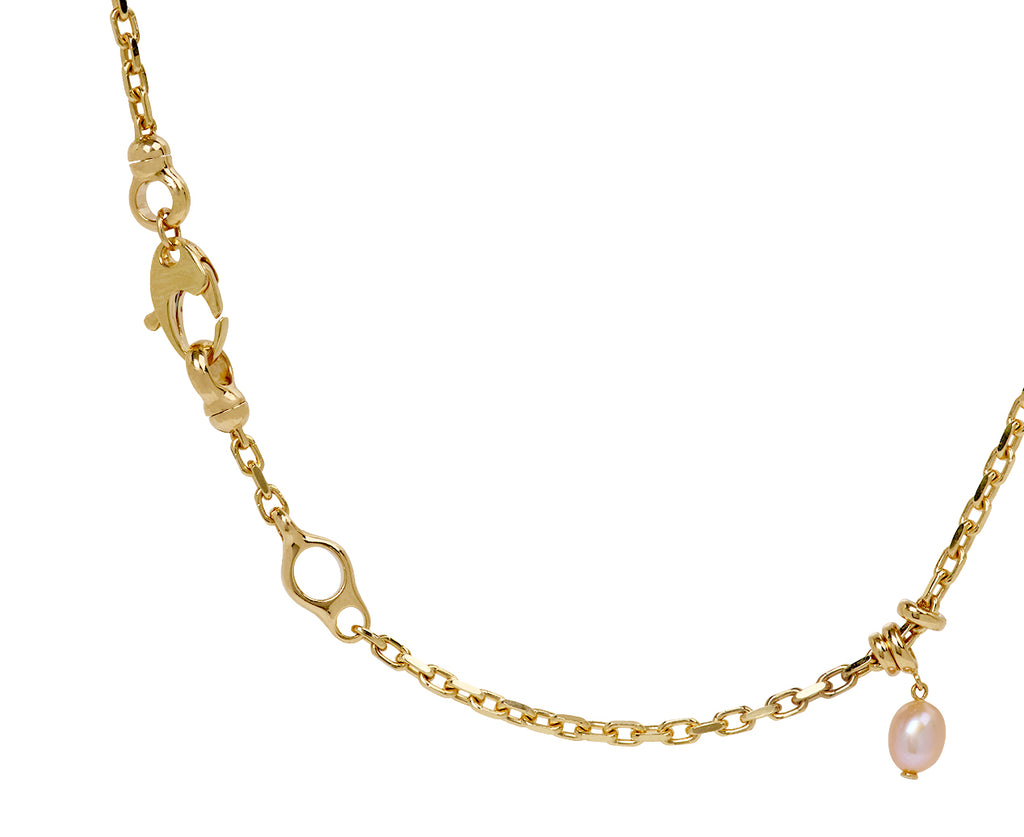 Pink Pearl Dust Necklace