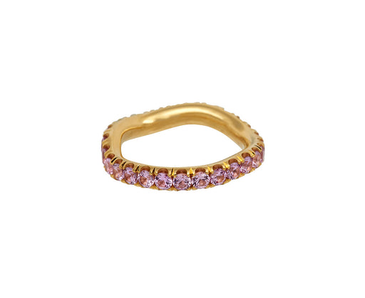 Pink Sapphire Wave Band