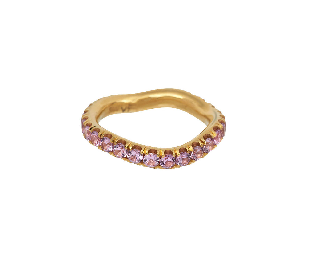 Pink Sapphire Wave Band