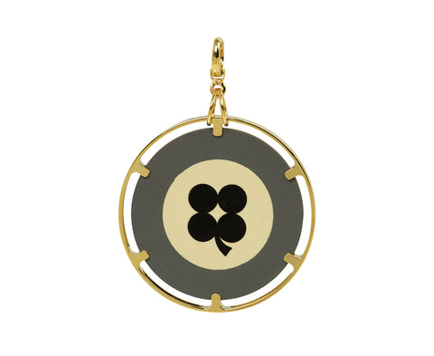 Francesca Villa Money Go Round Four Leaf Clover Pendant ONLY