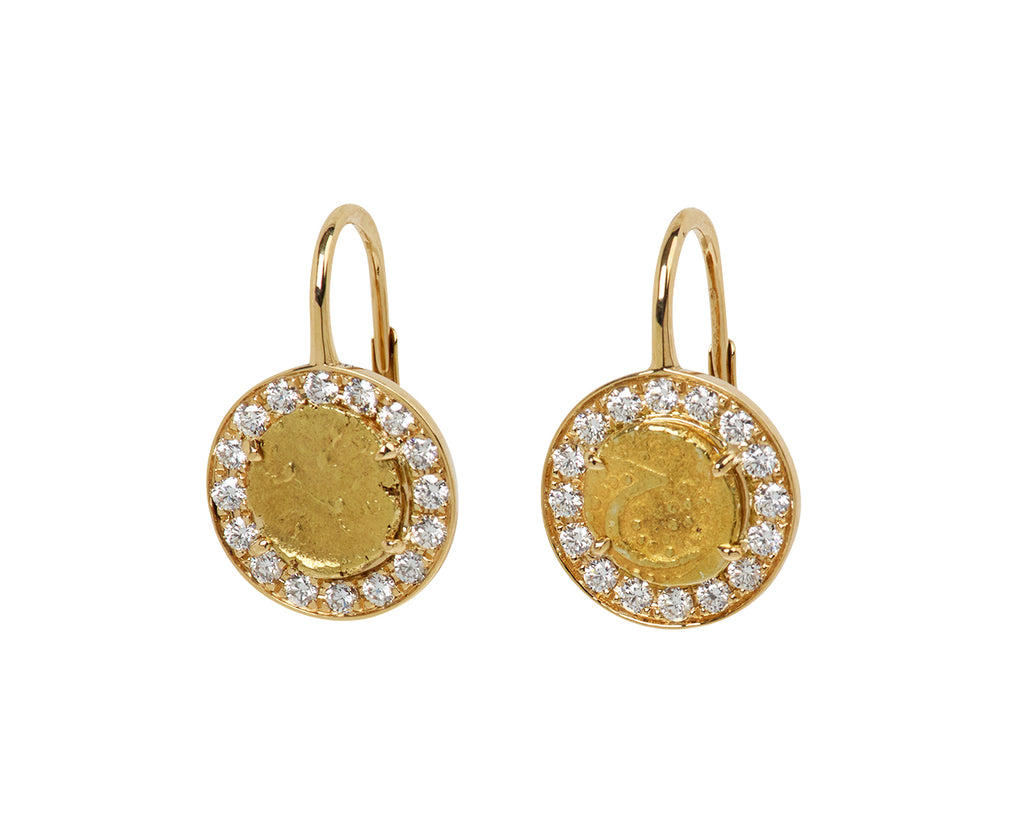 Diamond Edition No4 In the Money Fanam Earrings