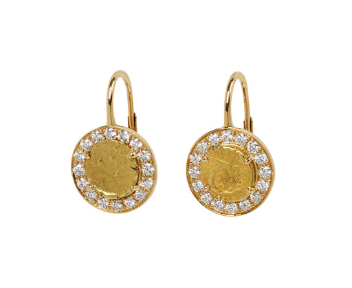 Diamond Edition No4 In the Money Fanam Earrings