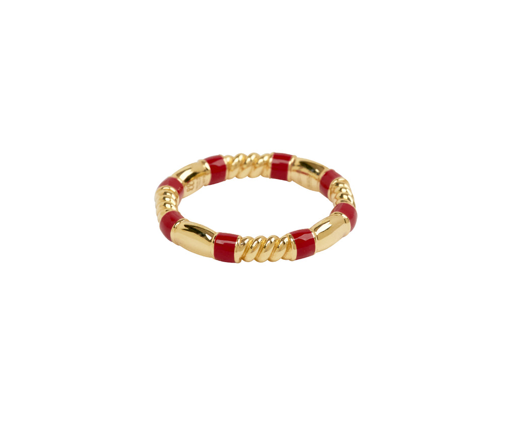 The Red Twist Ring