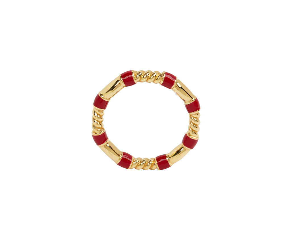 The Red Twist Ring