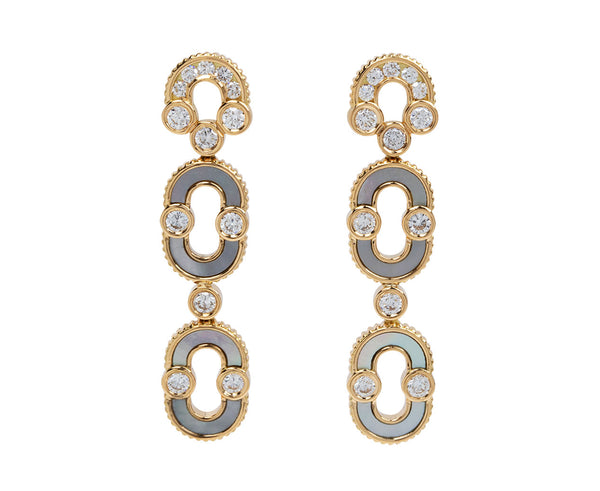 Magnetic drop earrings hot sale