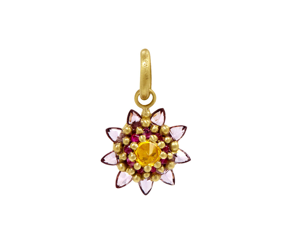 California Sunset Daisy Charm Pendant ONLY