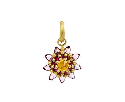 California Sunset Daisy Charm Pendant ONLY