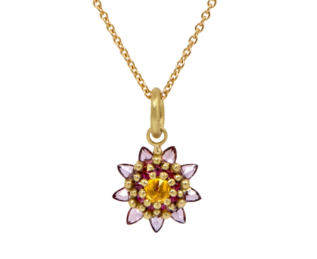 California Sunset Daisy Charm Pendant ONLY