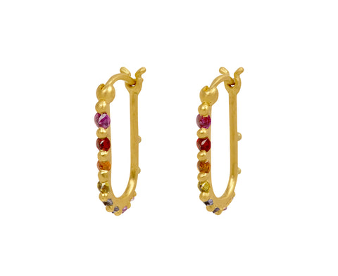 California Sunset Ularis Hoop Earrings