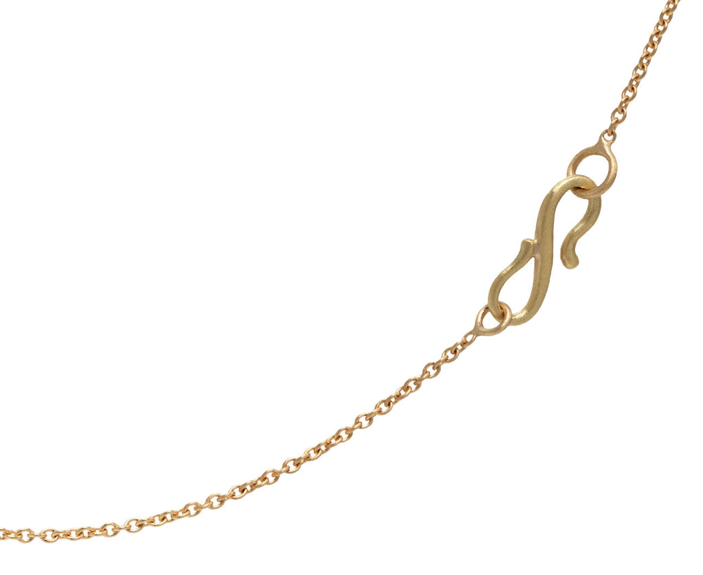 Royal Cluster Sapphire Pendant Necklace