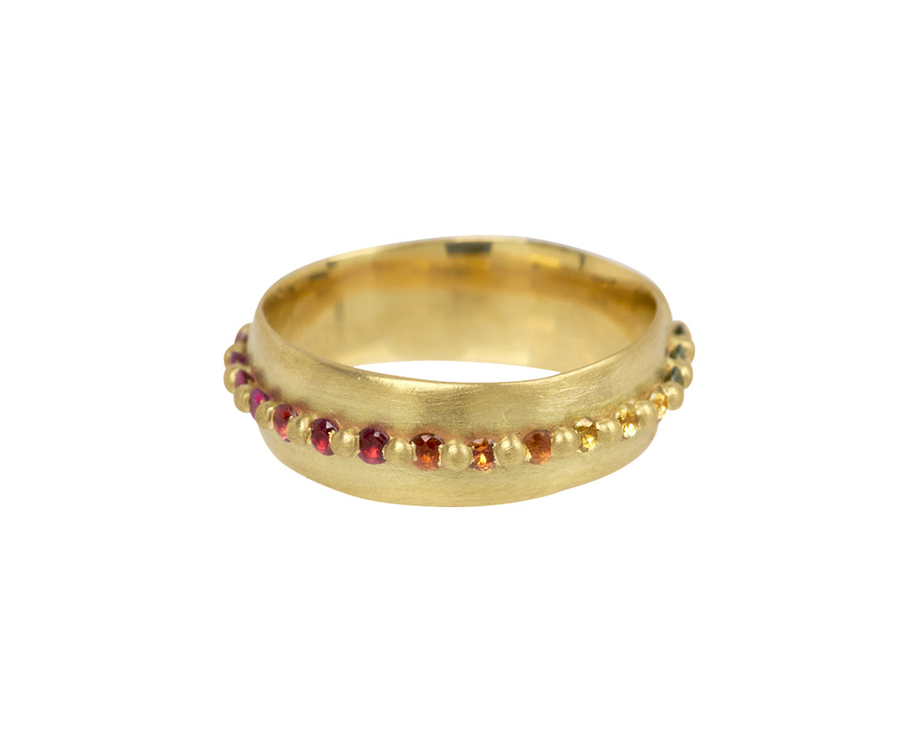 Wide Rainbow Nina Ring