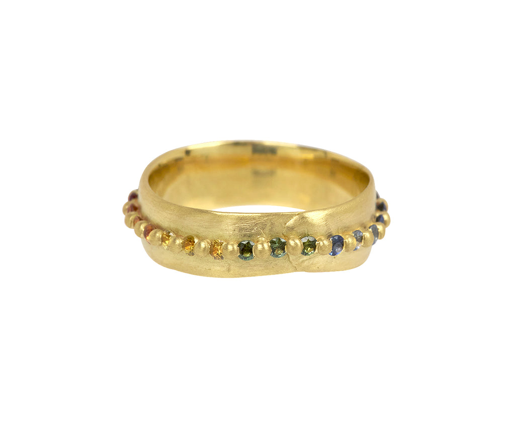 Wide Rainbow Nina Ring