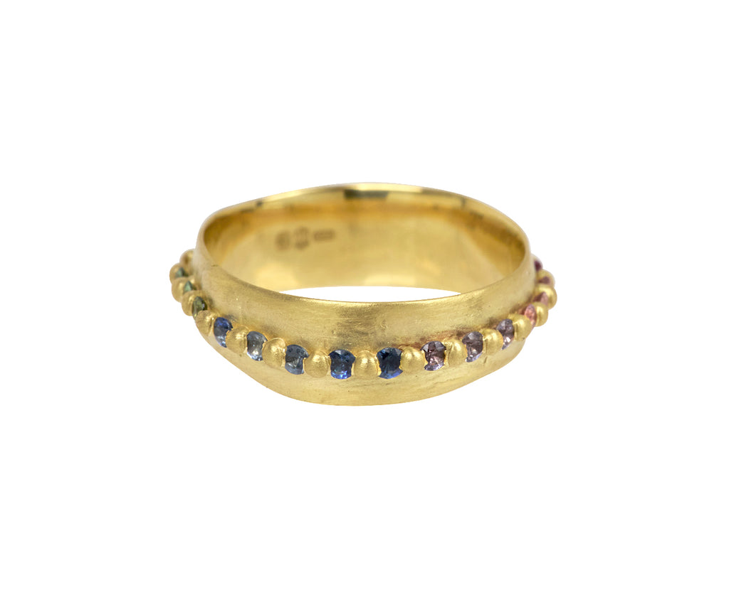 Wide Rainbow Nina Ring