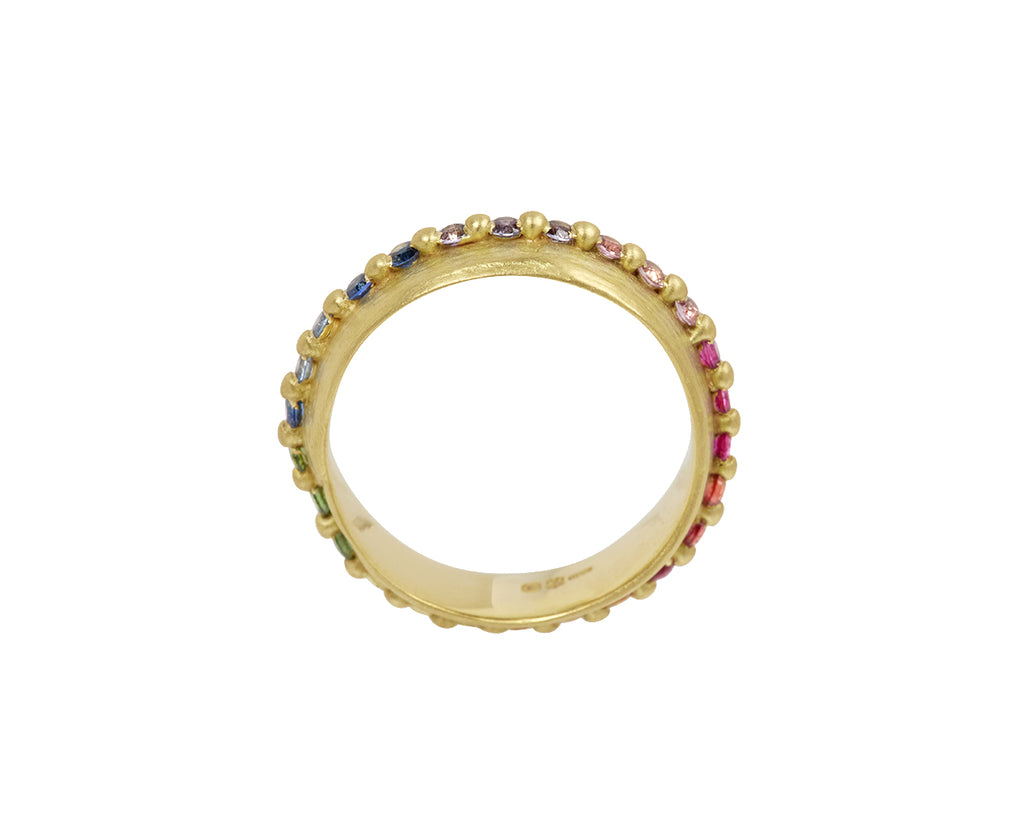 Wide Rainbow Nina Ring