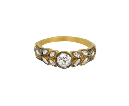 Diamond Small Garland Ring