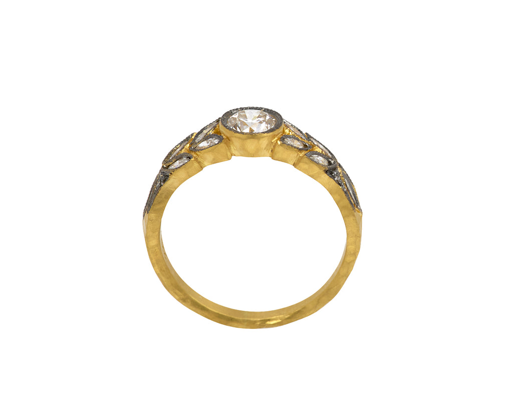 Diamond Small Garland Ring