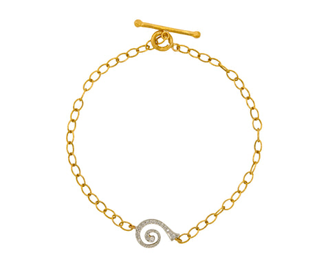 Diamond Swirl Bracelet - TWISTonline