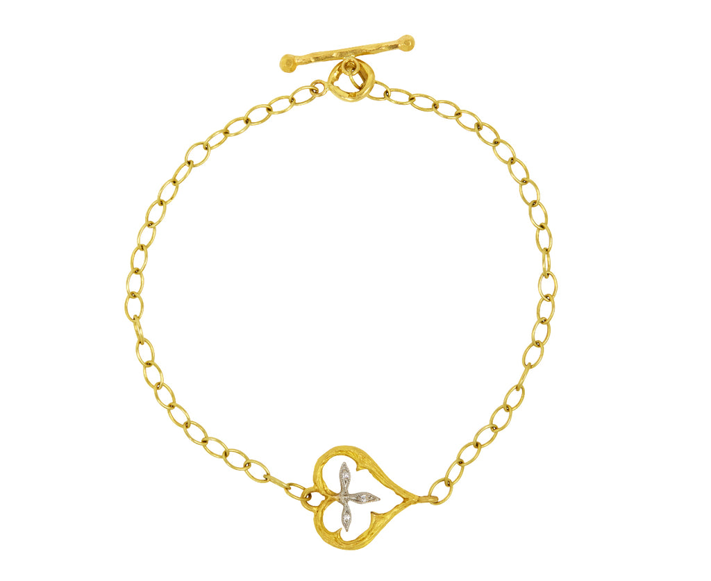 Branch Heart Bracelet