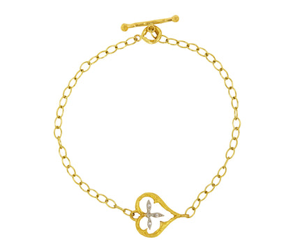 Branch Heart Bracelet