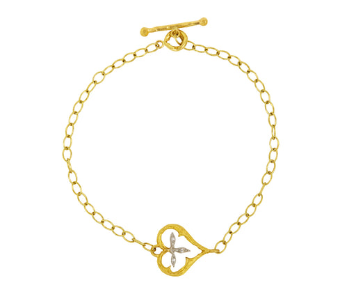 Branch Heart Bracelet