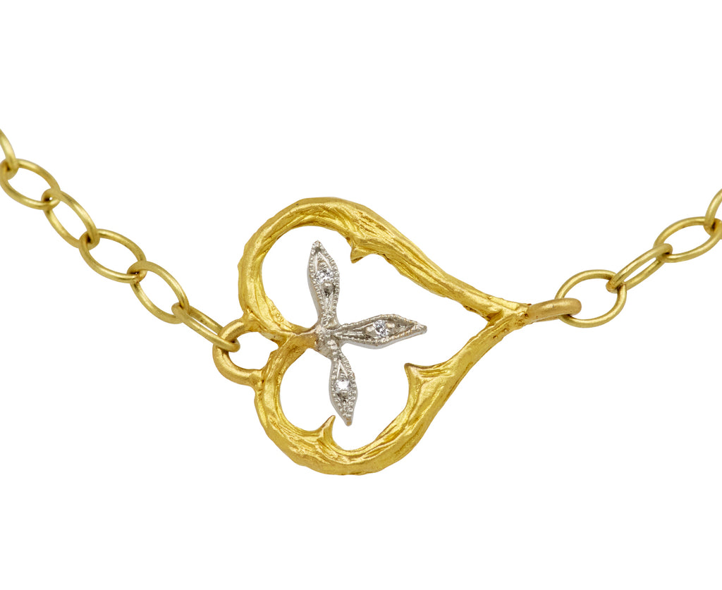 Branch Heart Bracelet