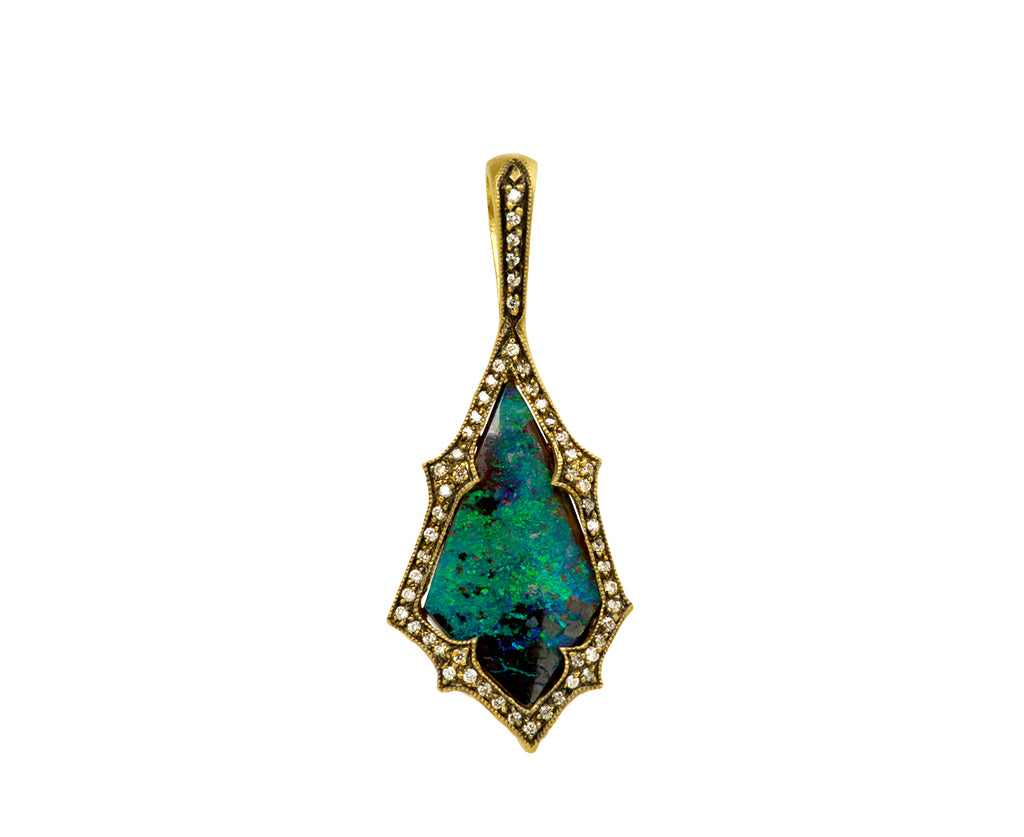 Boulder Opal Charm Pendant ONLY