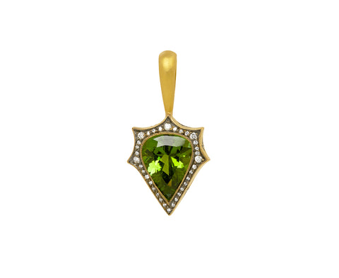 Tavares Tourmaline Mermaid Charm Pendant ONLY