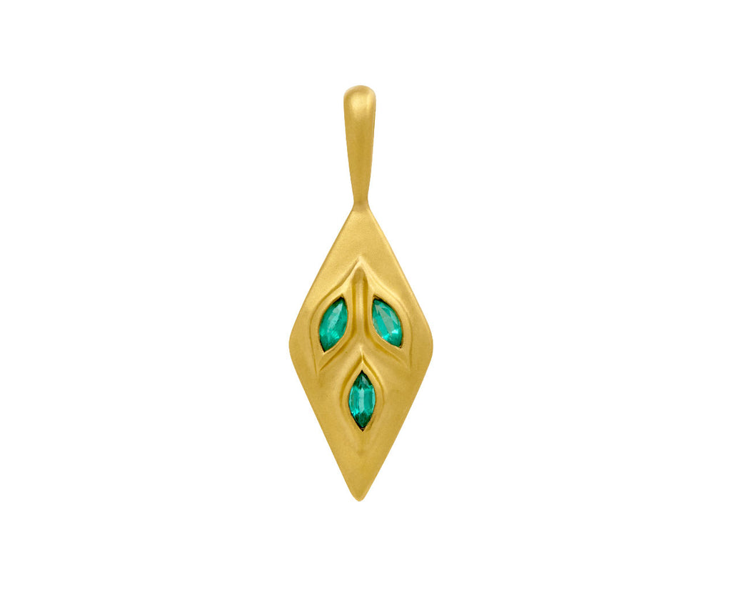 Emerald Castle Wall Charm Pendant ONLY