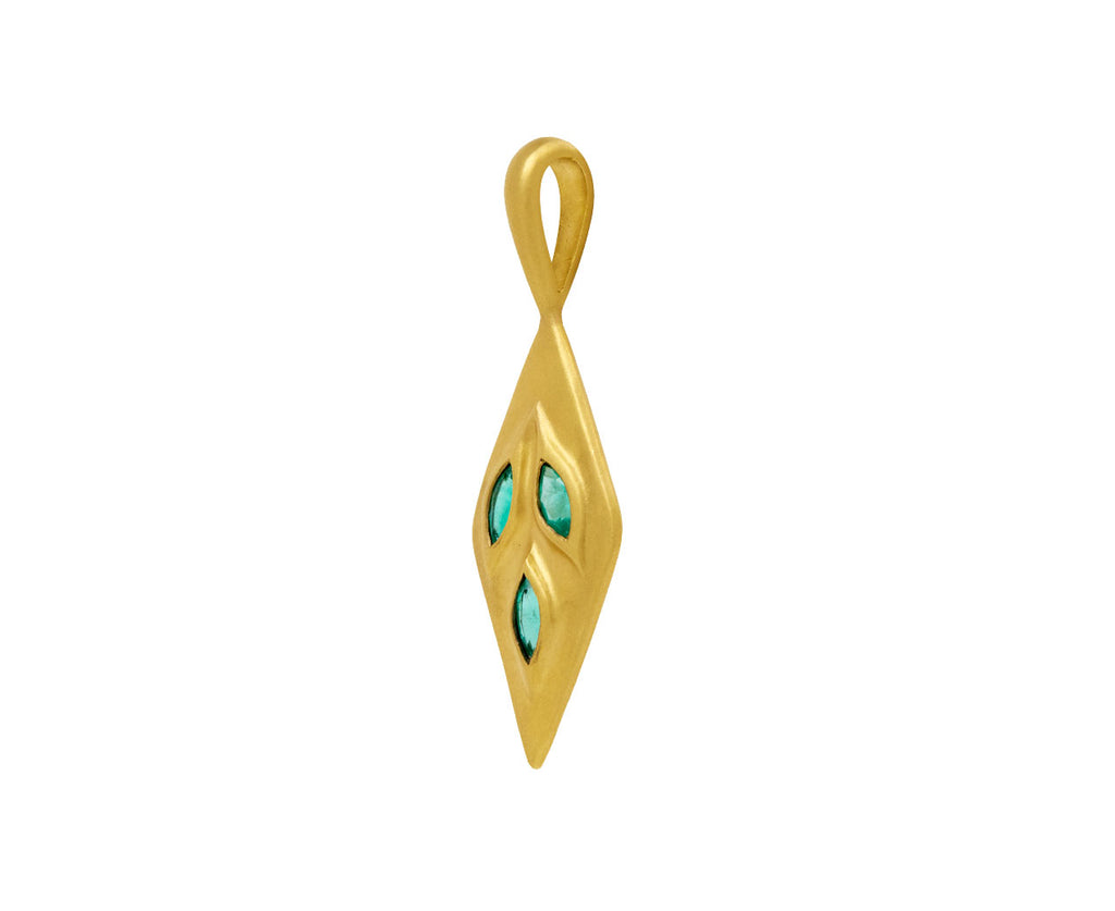 Emerald Castle Wall Charm Pendant ONLY