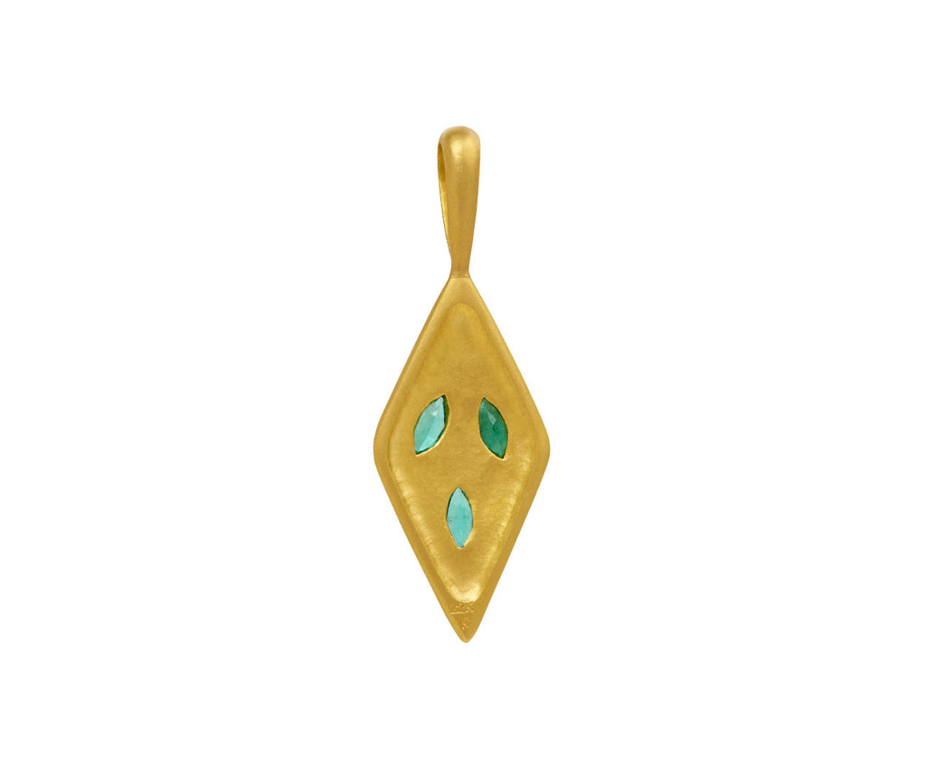 Emerald Castle Wall Charm Pendant ONLY