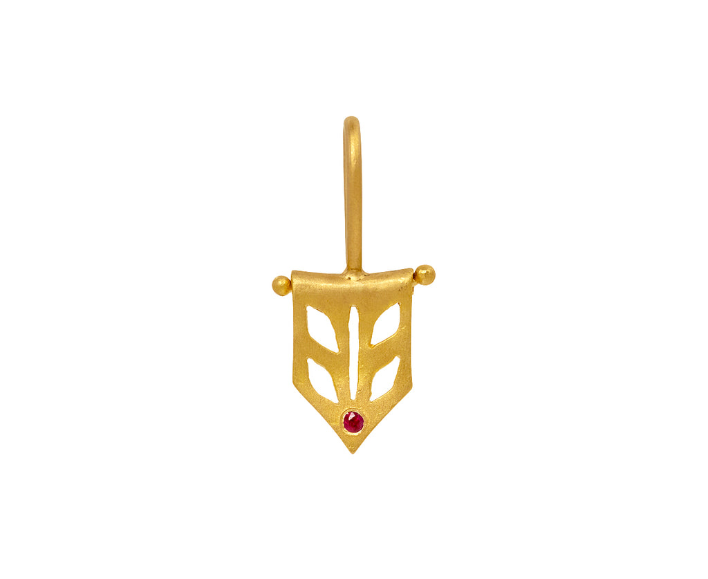 Medieval Banner Charm Pendant ONLY