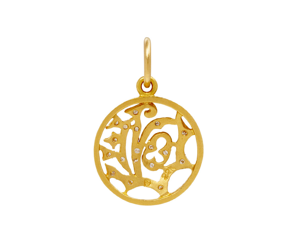 Gold and Diamond Baby Love Charm ONLY