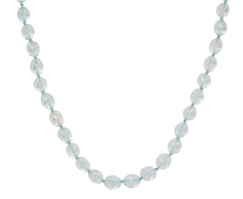 Aquamarine Beaded Necklace