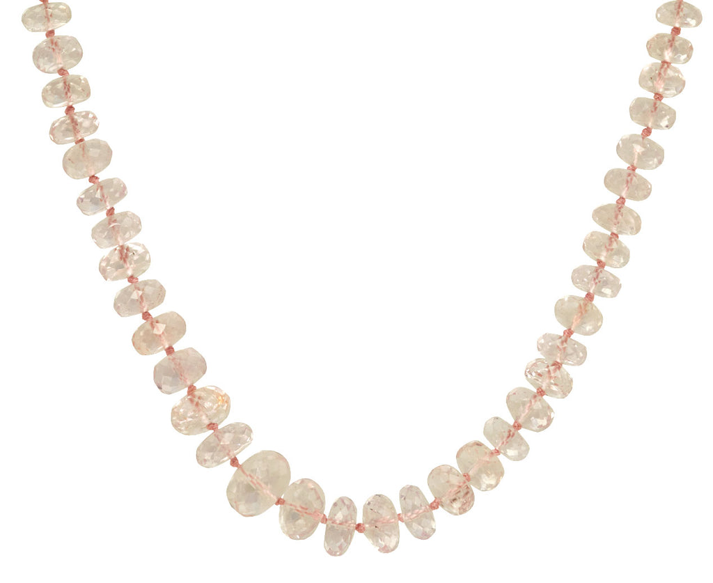 Morganite Beaded Necklace - TWISTonline