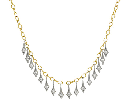 Diamond Fringe Necklace
