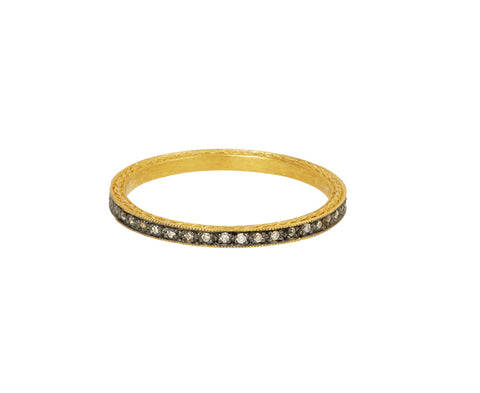 Blackened Diamond Pavé Band - TWISTonline