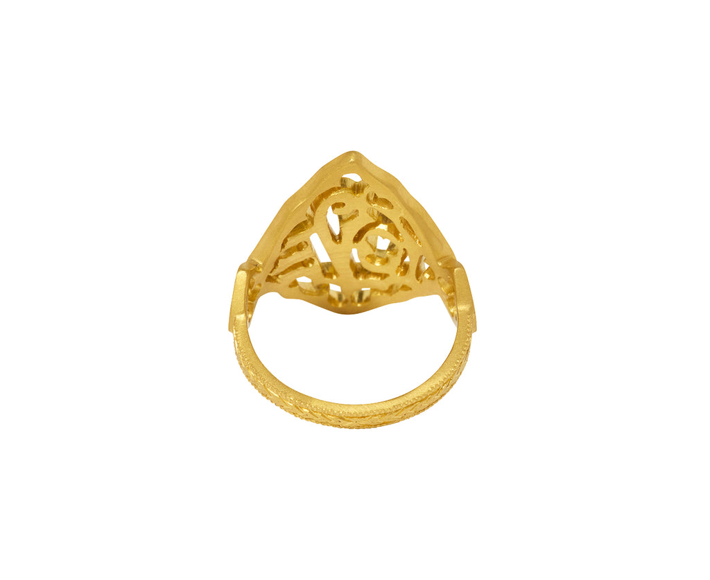Gold Love Ring
