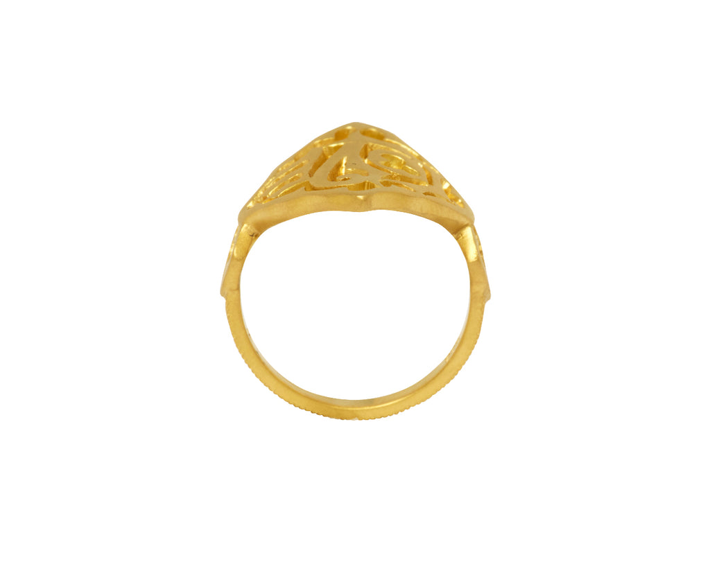 Gold Love Ring