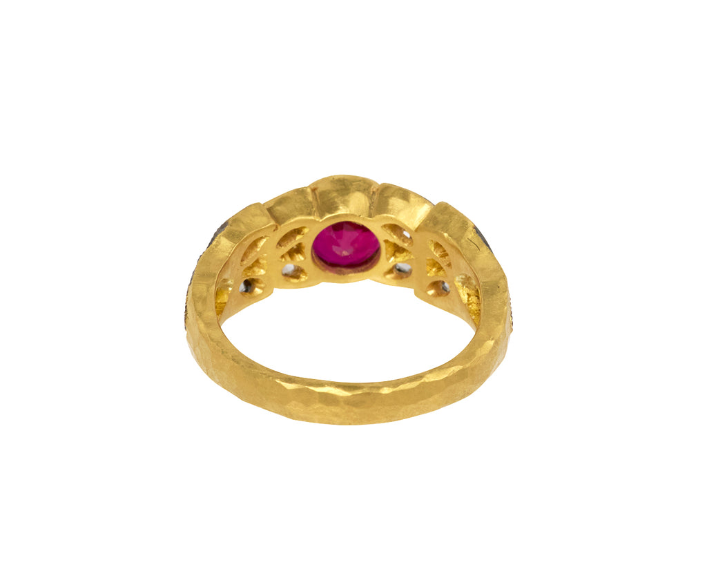 Ruby Garland Ring