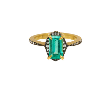 Ethiopian Emerald Aphrodite Ring