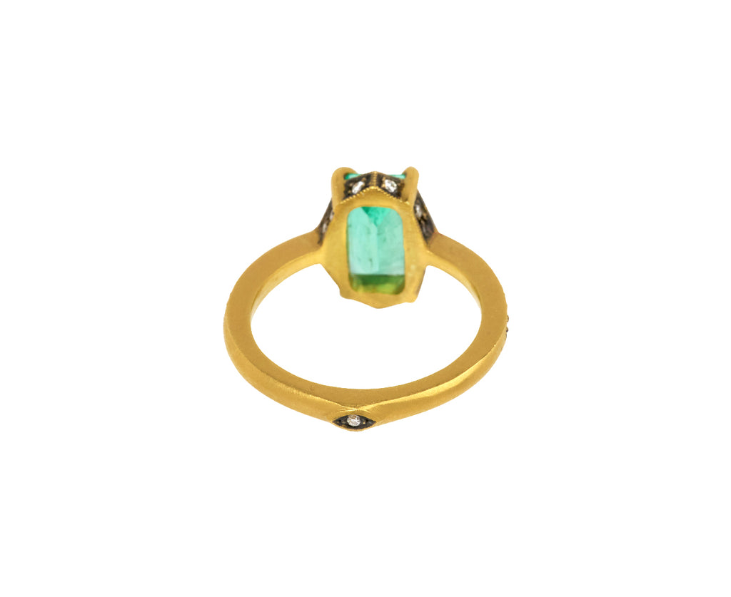 Ethiopian Emerald Aphrodite Ring