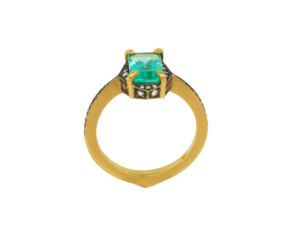 Ethiopian Emerald Aphrodite Ring