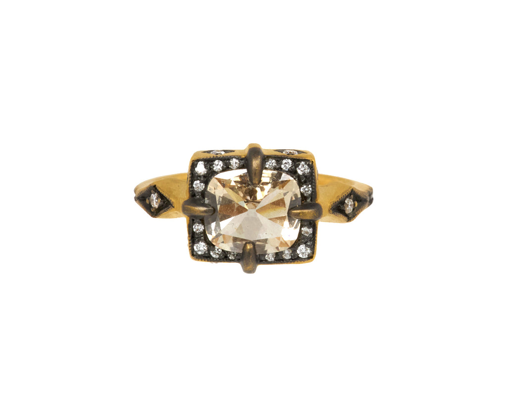 Light Brown Diamond Venus Ring