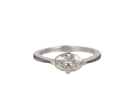 Cathy Waterman Platinum Diamond Minerva Ring