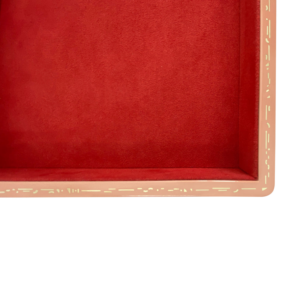 Blush Large Valet Tray