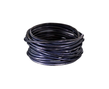 Oxidized Silver Spaghetti Ring - TWISTonline