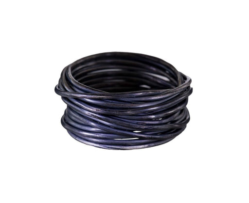 Oxidized Silver Spaghetti Ring - TWISTonline